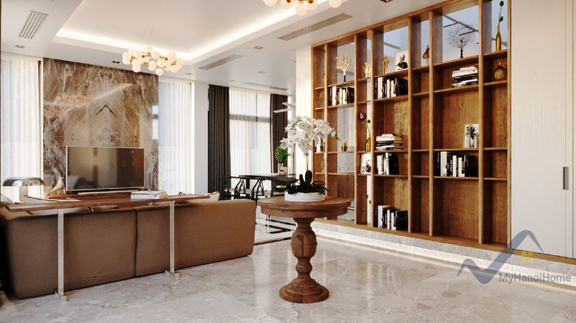Bán biệt thự đơn lập nhỏ Vinhomes Harmony đã sửa lại 1