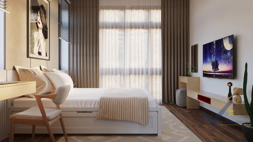 Bán biệt thự đơn lập nhỏ Vinhomes Harmony đã sửa lại 10