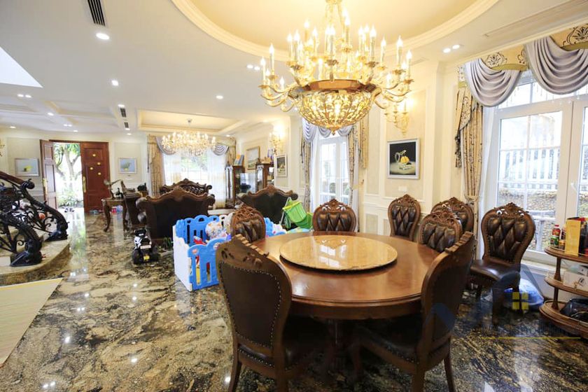 Biệt thự bán đơn lập AD Vinhomes Riverside đã hoàn thiện 1