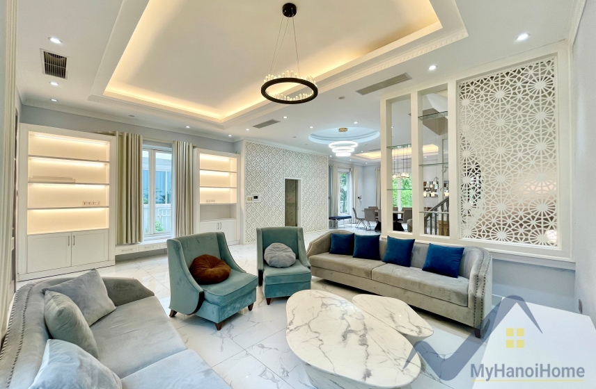 Biệt thự Bằng Lăng Vinhomes Riverside cho thuê full nội thất 3