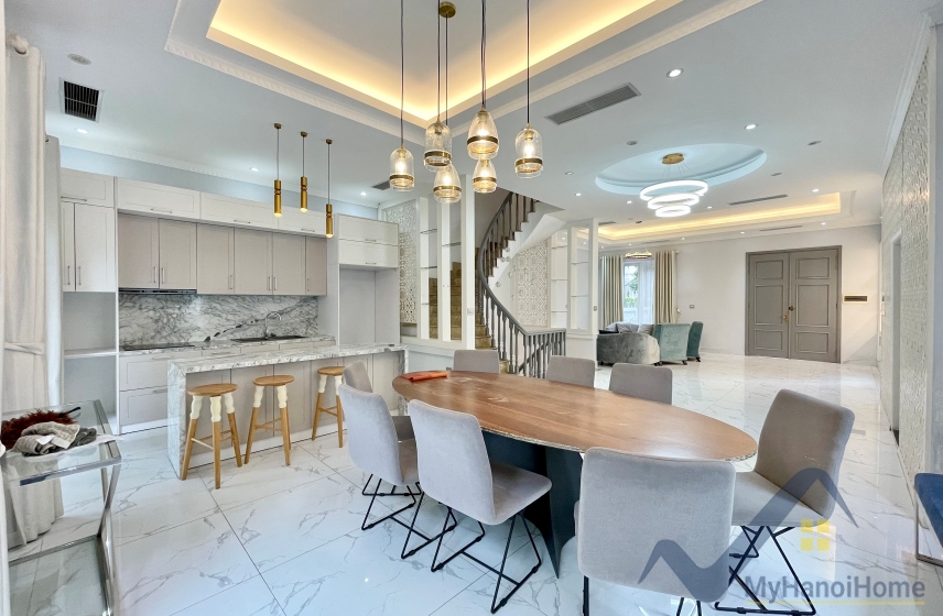 Biệt thự Bằng Lăng Vinhomes Riverside cho thuê full nội thất 6