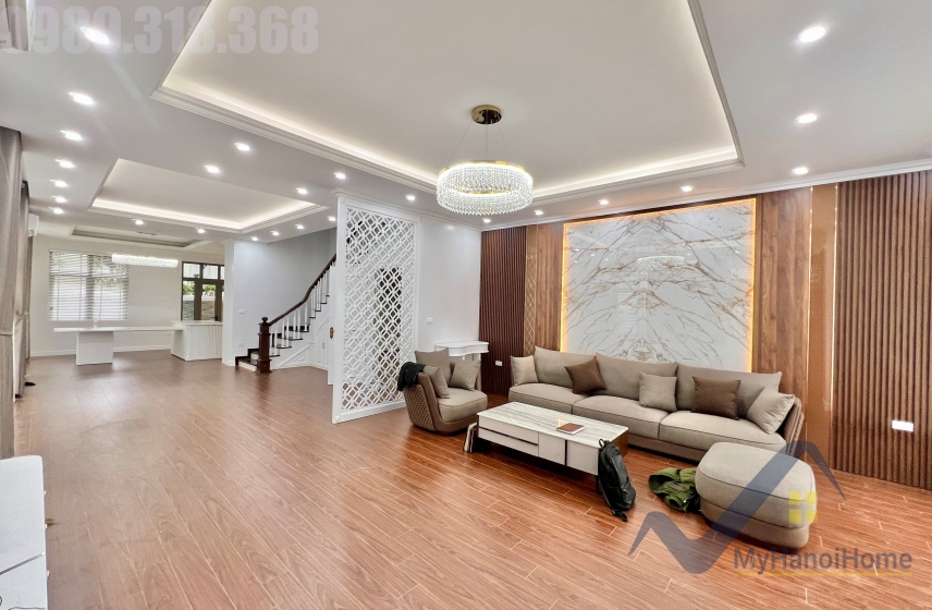 Biệt thự cho thuê song lập Vinhomes Harmony nội thất hiện đại 1
