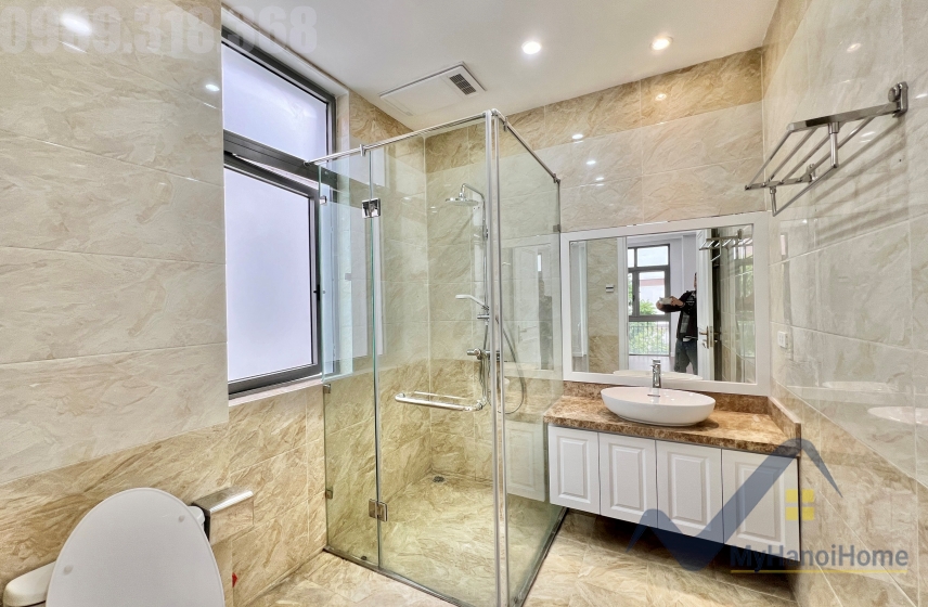 Biệt thự cho thuê song lập Vinhomes Harmony nội thất hiện đại 13