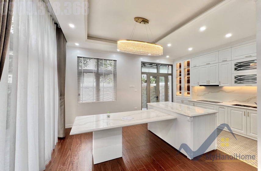 Biệt thự cho thuê song lập Vinhomes Harmony nội thất hiện đại 4