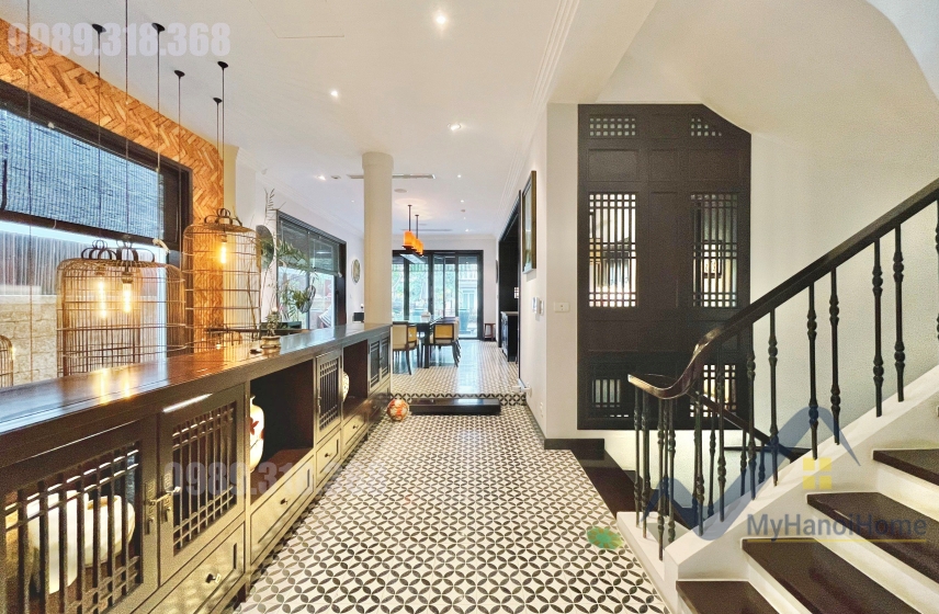 Biệt thự cho thuê Vinhomes Riverside, đơn lập có tầng hầm 3