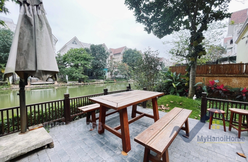 Biệt thự cho thuê Vinhomes Riverside, đơn lập có tầng hầm 10