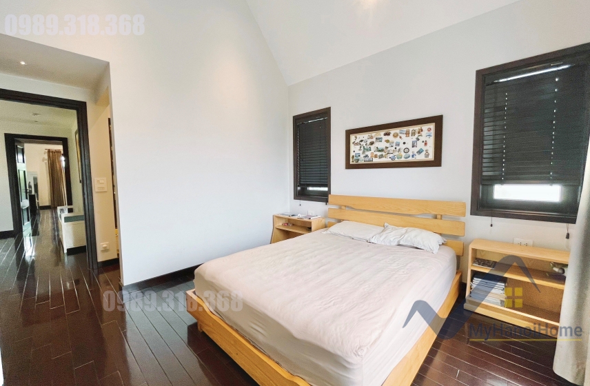 Biệt thự cho thuê Vinhomes Riverside, đơn lập có tầng hầm 22