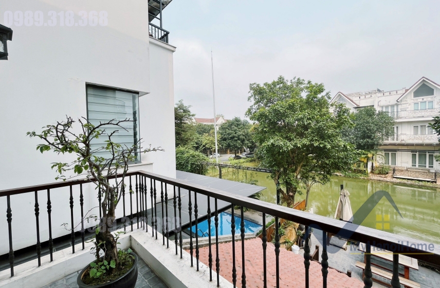 Biệt thự cho thuê Vinhomes Riverside, đơn lập có tầng hầm 26