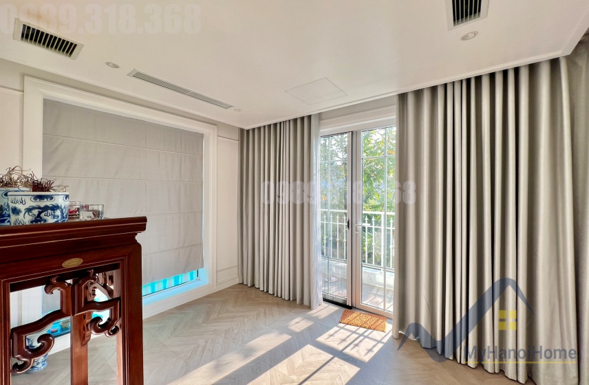 Biệt thự có thang máy cho thuê Vinhomes Riverside nội thất hiện đại 22