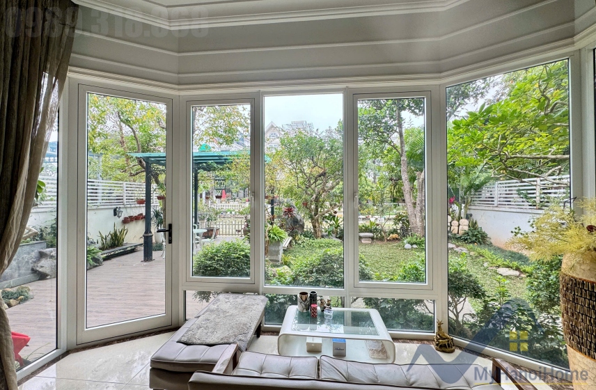 Biệt thự đơn lập cho thuê Vinhome Riverside 5PN, đủ đồ thang máy 8