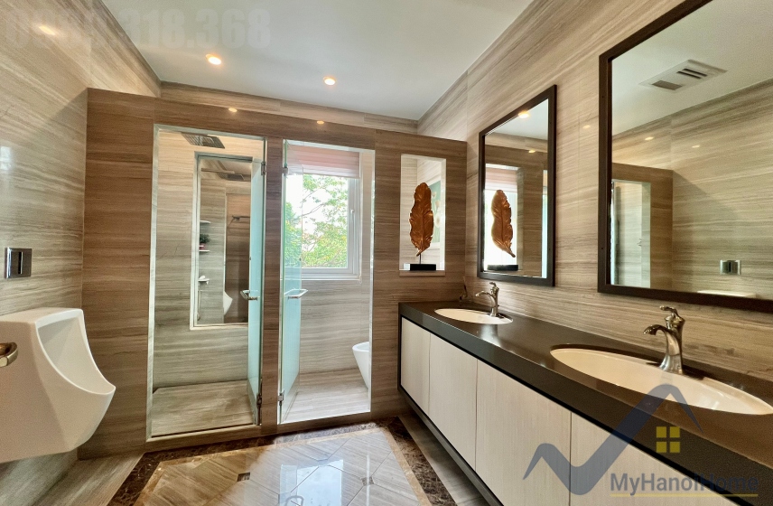 Biệt thự đơn lập cho thuê Vinhomes Riverside 4PN trang bị đủ đồ 14