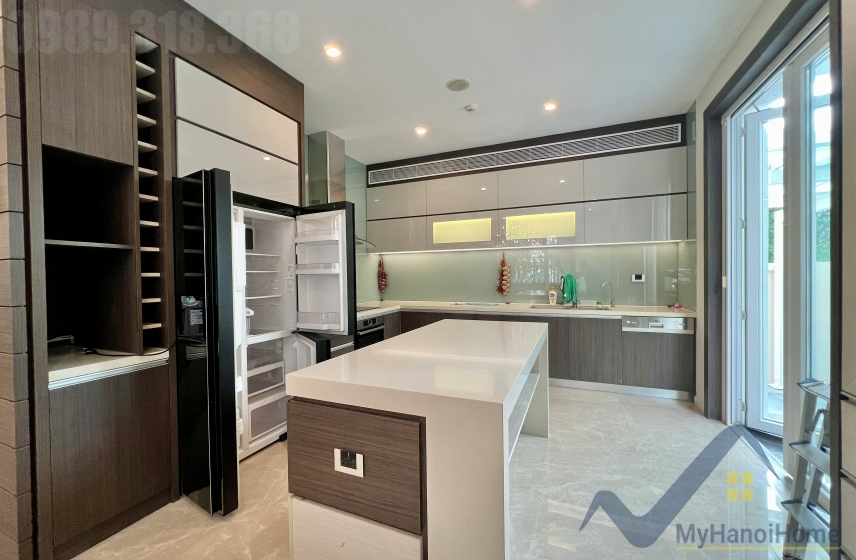Biệt thự đơn lập cho thuê Vinhomes Riverside 4PN trang bị đủ đồ 5