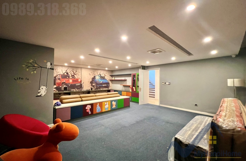 Biệt thự đơn lập cho thuê Vinhomes Riverside 4PN trang bị đủ đồ 7