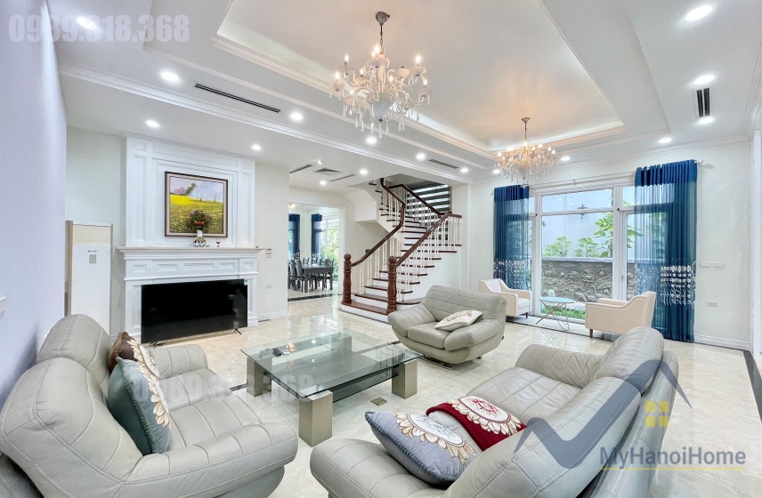 Biệt thự đơn lập cho thuê Vinhomes Riverside gần BIS 1