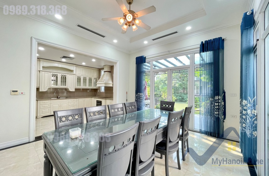 Biệt thự đơn lập cho thuê Vinhomes Riverside gần BIS 3