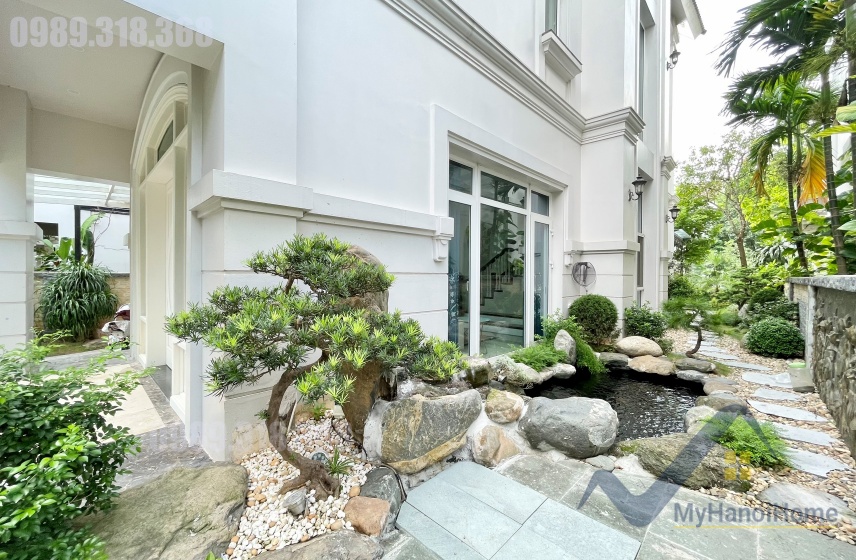 Biệt thự đơn lập cho thuê Vinhomes Riverside gần BIS 9