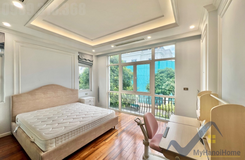 Biệt thự đơn lập cho thuê Vinhomes The Harmony nội thất hiện đại 14