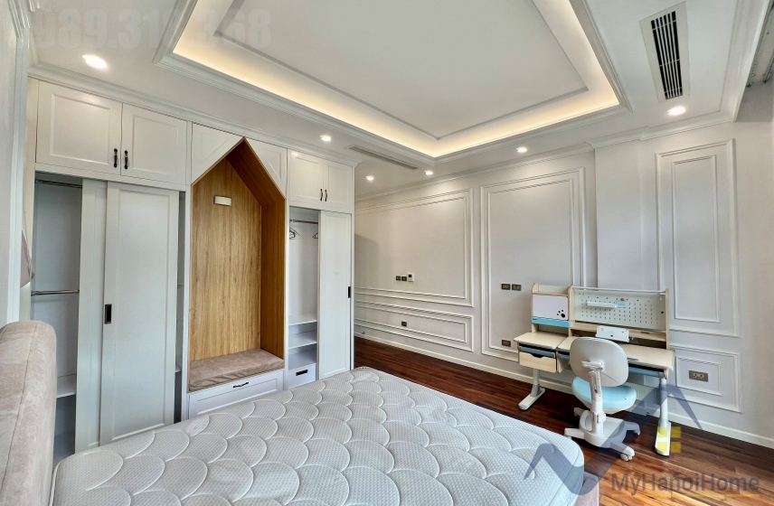 Biệt thự đơn lập cho thuê Vinhomes The Harmony nội thất hiện đại 19