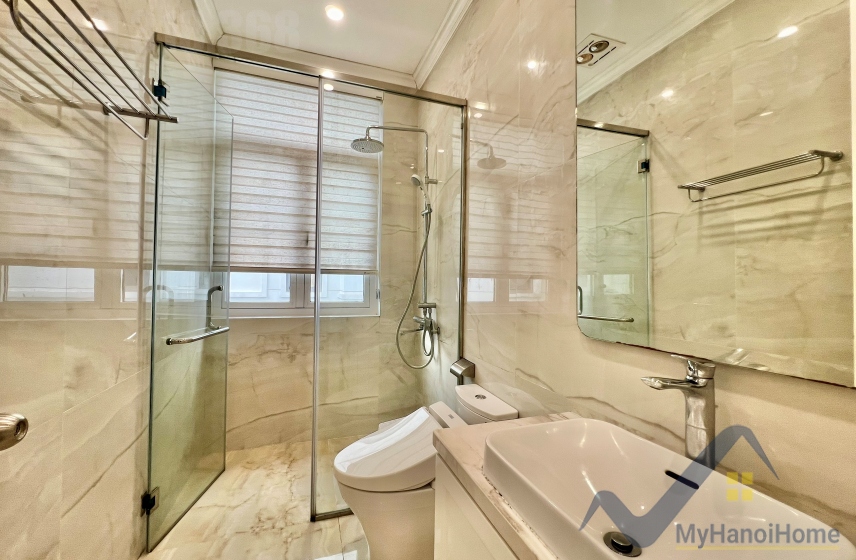 Biệt thự đơn lập cho thuê Vinhomes The Harmony nội thất hiện đại 20