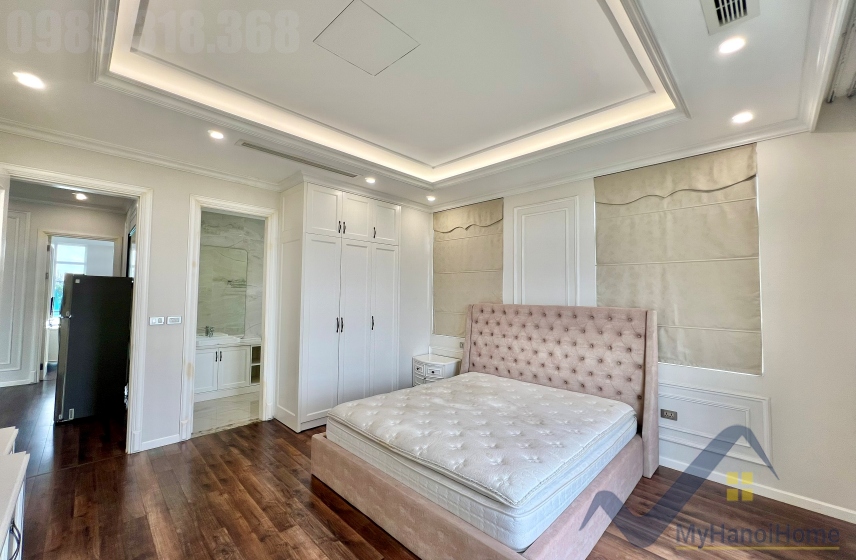 Biệt thự đơn lập cho thuê Vinhomes The Harmony nội thất hiện đại 28