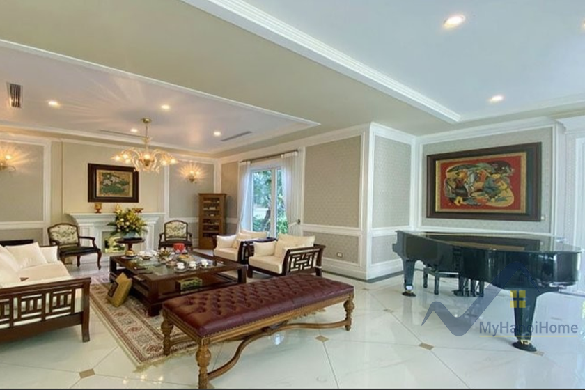 Biệt thự đơn lập siêu rộng Vinhomes Riverside cho thuê 1