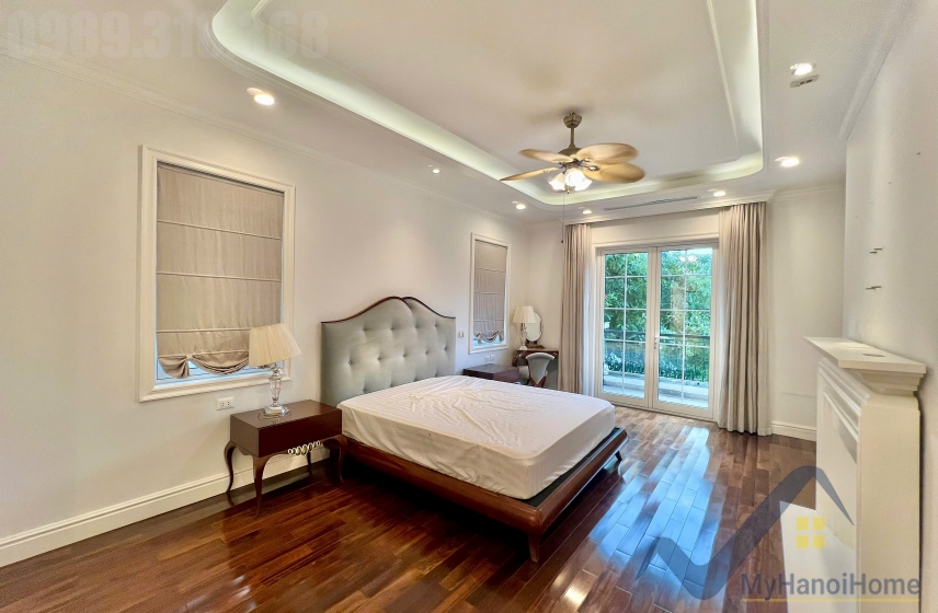Biệt thự đơn lập view sông cho thuê tại Vinhomes Riverside đủ đồ 10