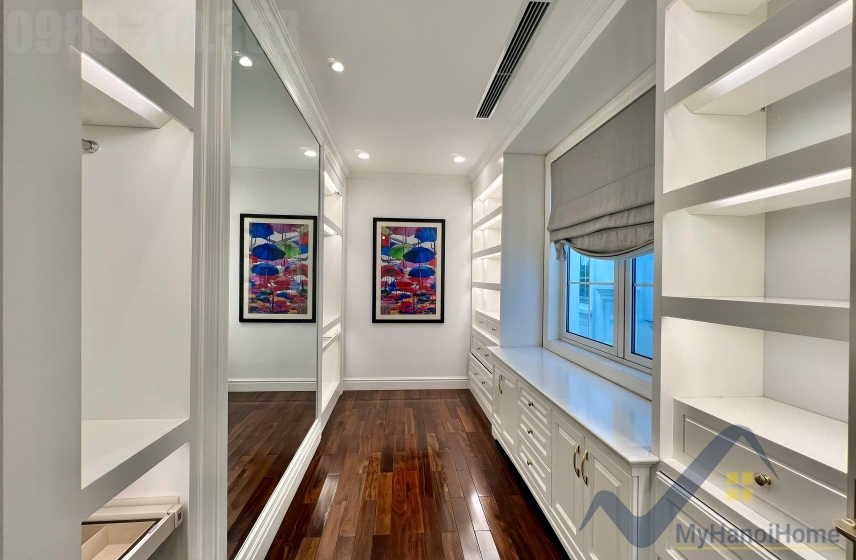 Biệt thự đơn lập view sông cho thuê tại Vinhomes Riverside đủ đồ 12