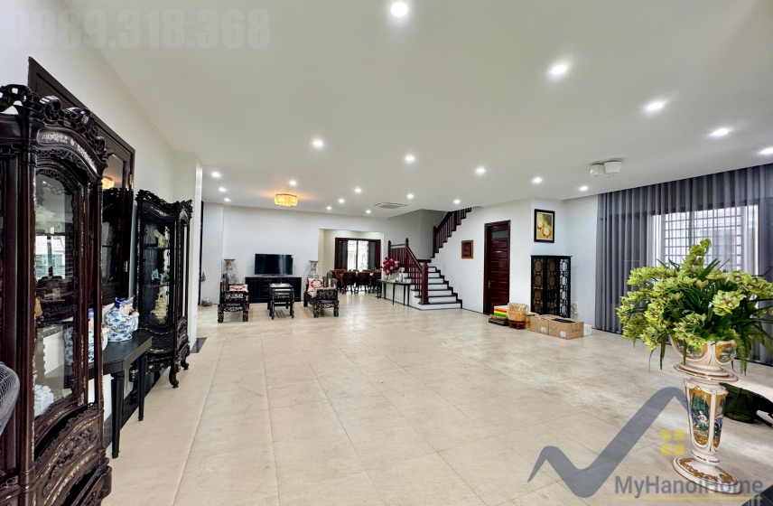 Biệt thự đơn lập Vinhome Riverside đẳng cấp cho thuê 5PN 2