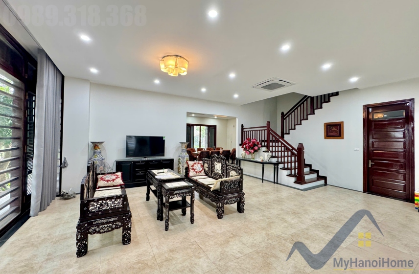 Biệt thự đơn lập Vinhome Riverside đẳng cấp cho thuê 5PN 3