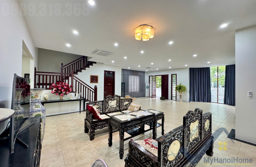 Biệt thự đơn lập Vinhome Riverside đẳng cấp cho thuê 5PN 4