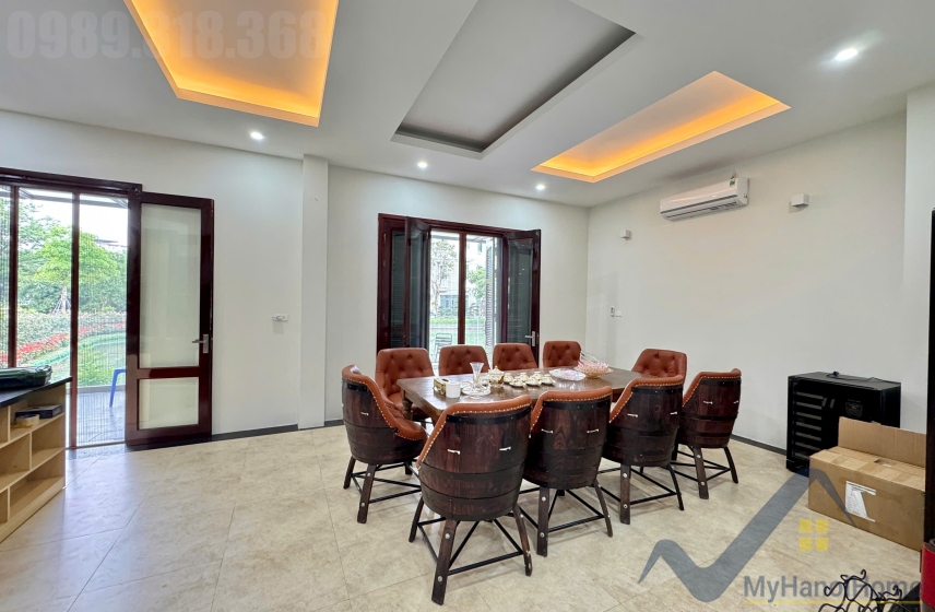 Biệt thự đơn lập Vinhome Riverside đẳng cấp cho thuê 5PN 6
