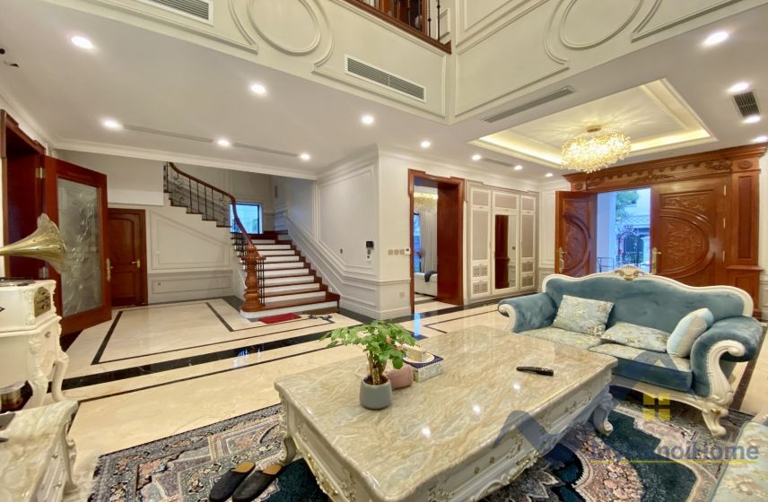 Biệt thự đơn lập Vinhomes Harmony cho thuê 4PN, full nội thất 1