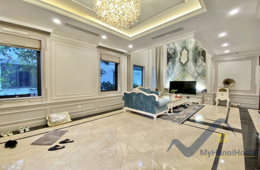 Biệt thự đơn lập Vinhomes Harmony cho thuê 4PN, full nội thất 2