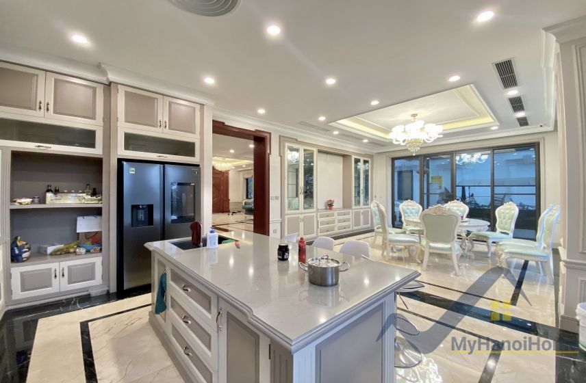 Biệt thự đơn lập Vinhomes Harmony cho thuê 4PN, full nội thất 5