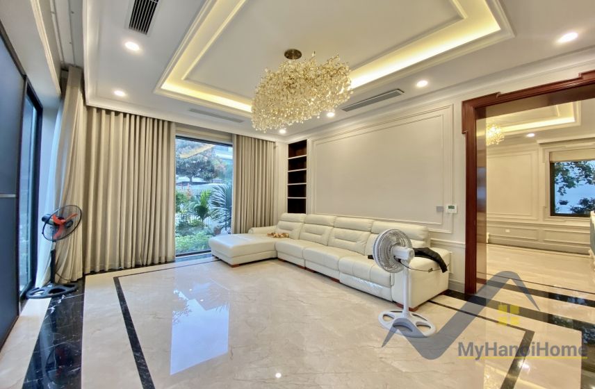 Biệt thự đơn lập Vinhomes Harmony cho thuê 4PN, full nội thất 9