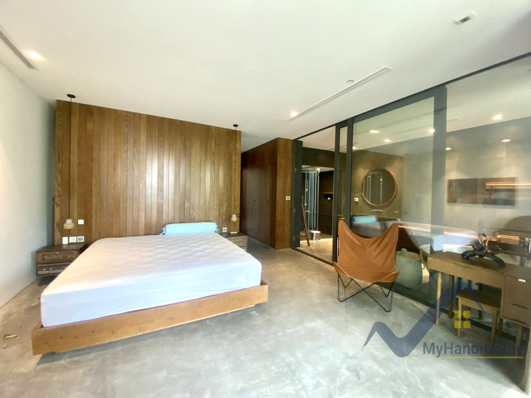 Biệt thự đơn lập Vinhomes Riverside cho thuê có bể bơi 16