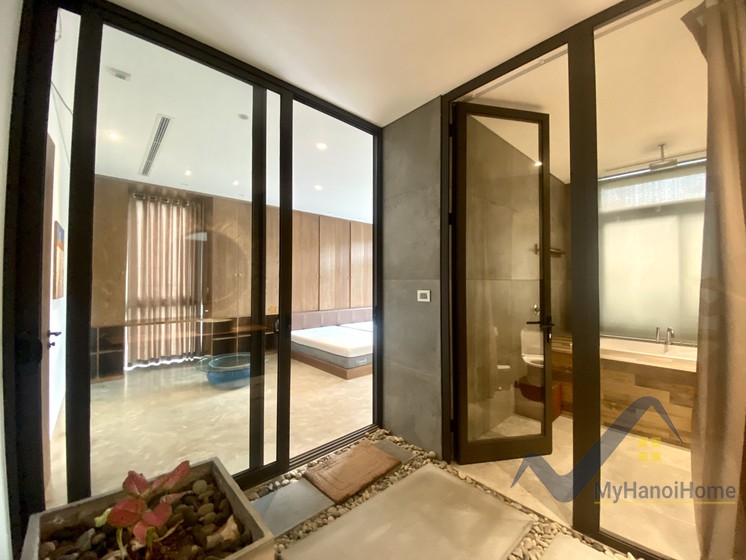 Biệt thự đơn lập Vinhomes Riverside cho thuê có bể bơi 21