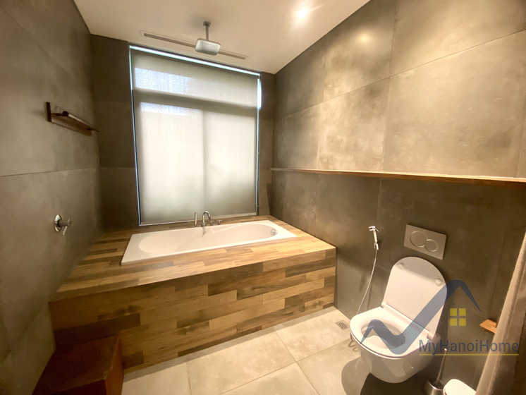 Biệt thự đơn lập Vinhomes Riverside cho thuê có bể bơi 22