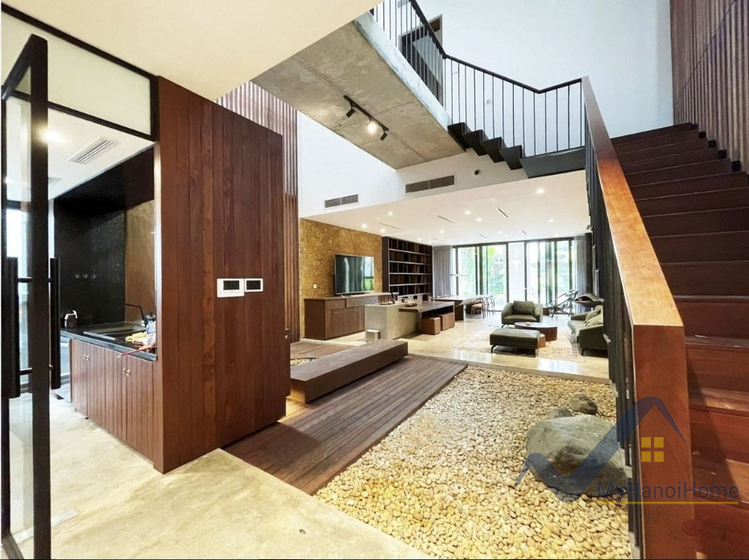 Biệt thự đơn lập Vinhomes Riverside cho thuê có bể bơi 4