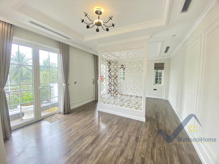 Biệt thự đơn lập Vinhomes Riverside cho thuê, đủ nội thất, gần BIS 18