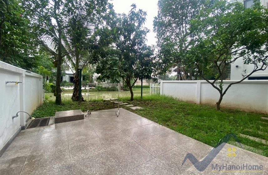 Biệt thự đủ đồ Vinhomes Riverside cho thuê có tầng hầm 5