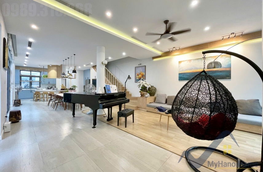 Biệt thự Nguyệt Quế Vinhomes Harmony cho thuê full nội thất 1