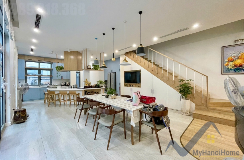 Biệt thự Nguyệt Quế Vinhomes Harmony cho thuê full nội thất 2