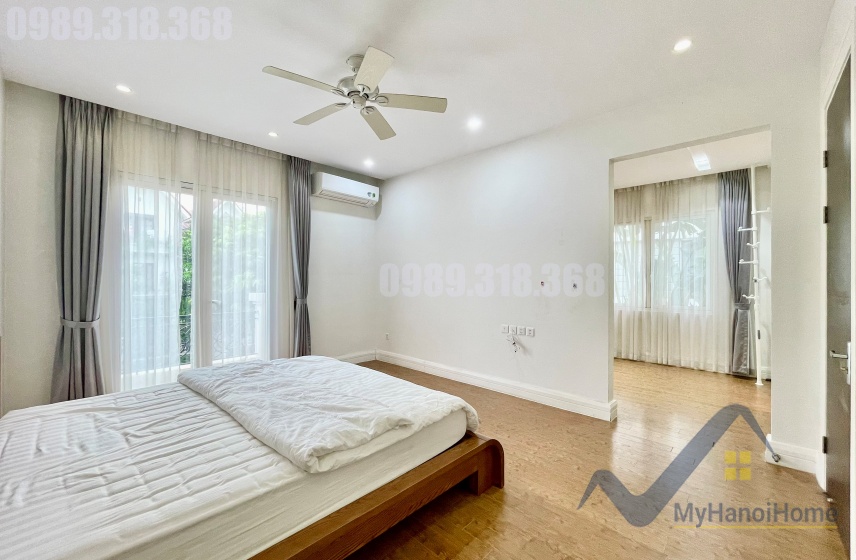 Biệt thự song lập cho thuê Vinhomes Riverside, đủ đồ 4PN 12