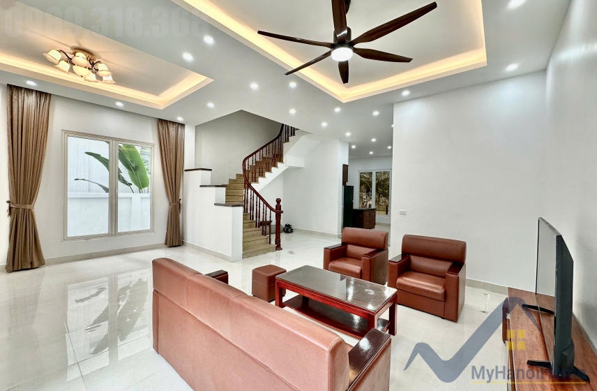 Biệt thự song lập Hoa Sữa cho thuê Vinhomes Riverside đủ đồ 2