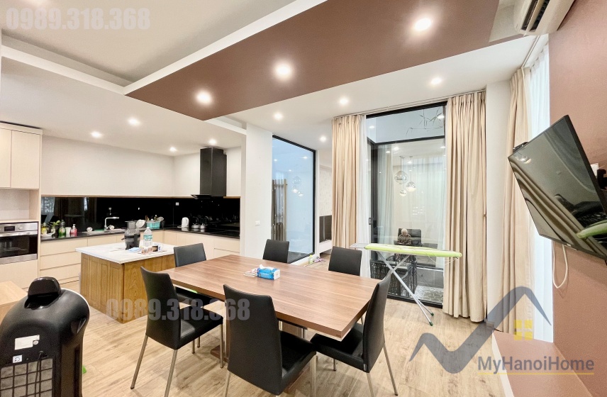 Biệt thự song lập Vinhomes Riverside cho thuê đủ nội thất 7