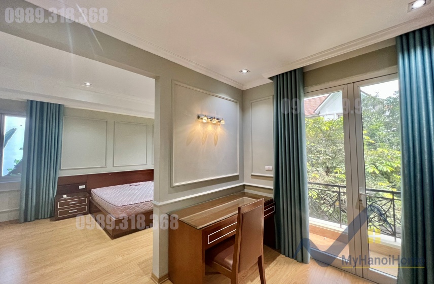 Biệt thự song lập Vinhomes Riverside cho thuê, nội thất hiện đại 11