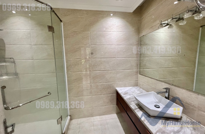 Biệt thự song lập Vinhomes Riverside cho thuê, nội thất hiện đại 13