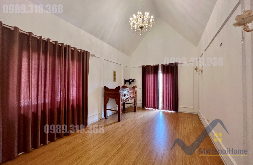 Biệt thự song lập Vinhomes Riverside cho thuê, nội thất hiện đại 18