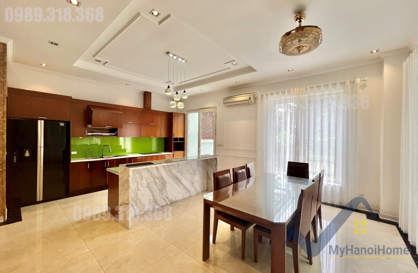 Biệt thự song lập Vinhomes Riverside cho thuê, nội thất hiện đại 5